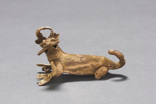 Deer Eating Corn Pendant