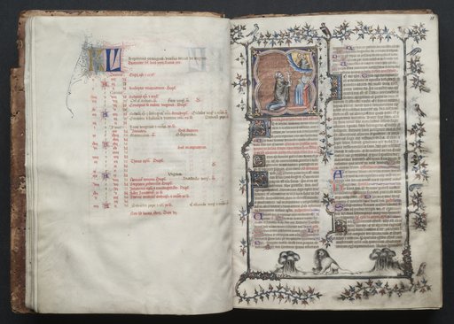 The Gotha Missal: Fol. 10v, Text