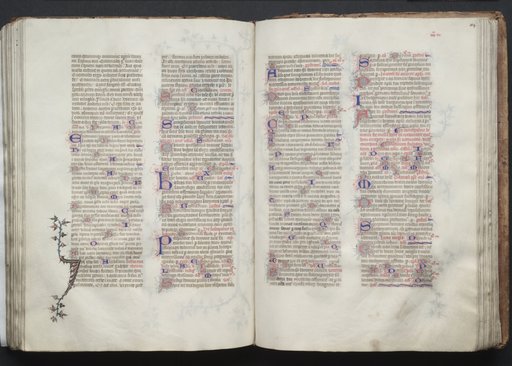 The Gotha Missal: Fol. 103v, Text