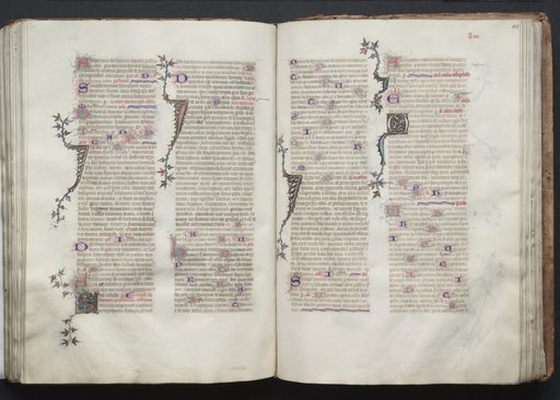 The Gotha Missal: Fol. 105r, Text