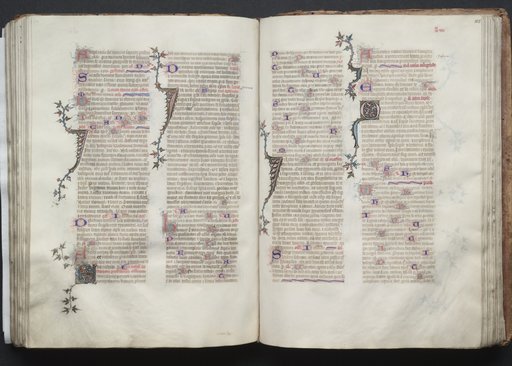 The Gotha Missal: Fol. 105v, Text