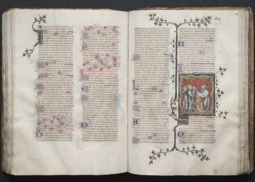 The Gotha Missal: Fol. 107v, Text