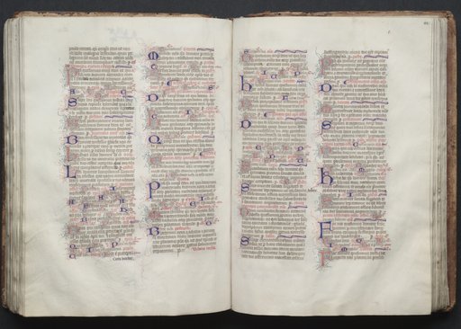 The Gotha Missal: Fol. 112r, Text