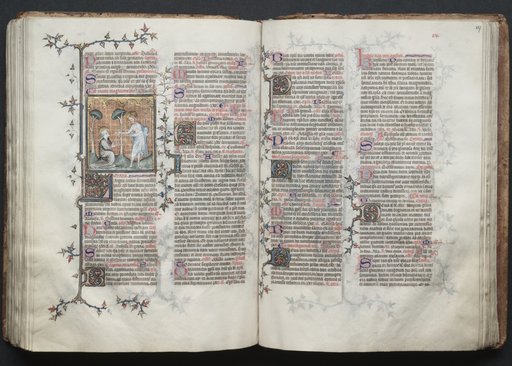 The Gotha Missal: Fol. 117r, Text