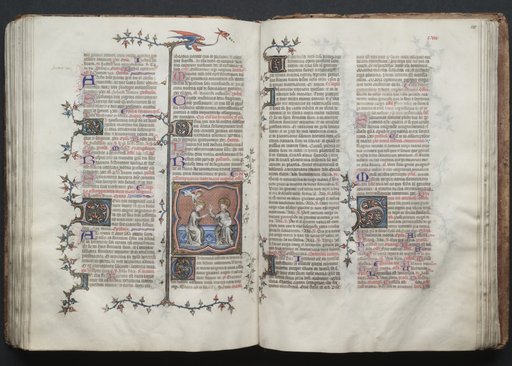 The Gotha Missal: Fol. 119v, The Coronation of the Virgin