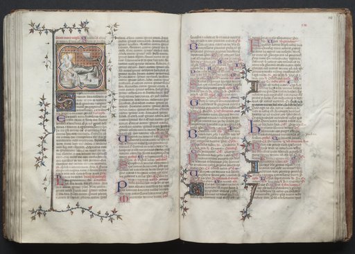 The Gotha Missal: Fol. 123r, Text