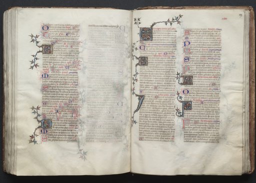 The Gotha Missal: Fol. 129r, Text
