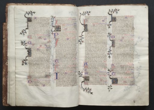 The Gotha Missal: Fol. 13r, Text