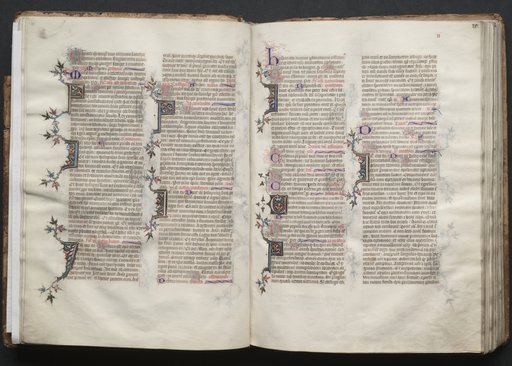 The Gotha Missal: Fol. 21r, Text