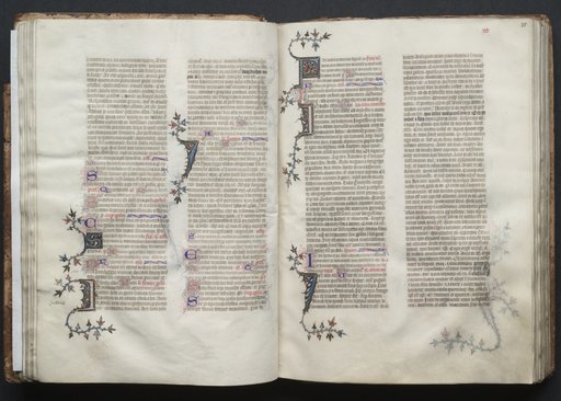 The Gotha Missal: Fol. 34v, Text