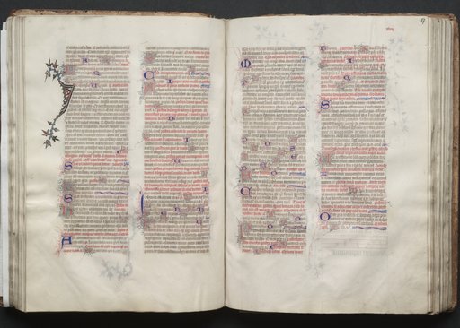 The Gotha Missal: Fol. 57r, Text