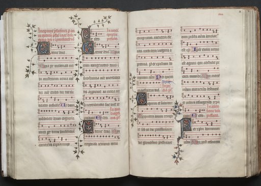 The Gotha Missal: Fol. 58r, Text