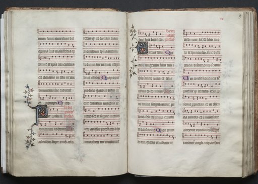 The Gotha Missal: Fol. 58v, Text
