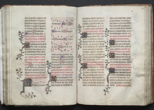 The Gotha Missal: Fol. 68r, Text