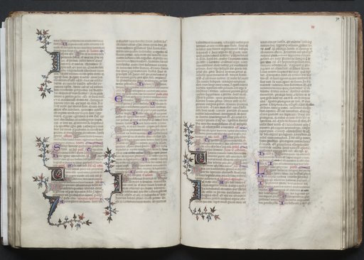 The Gotha Missal: Fol. 71r, Text
