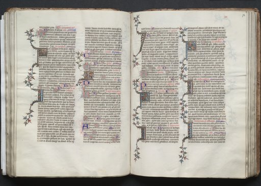 The Gotha Missal: Fol. 74r, Text
