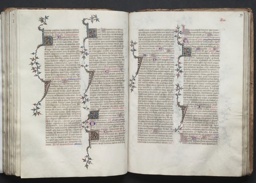 The Gotha Missal: Fol. 99r, Text