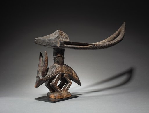 Double-Headed Headdress (N'gonzon Koun)