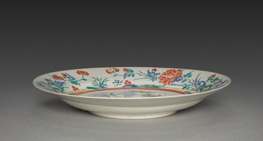Dish with Birds and Flowers