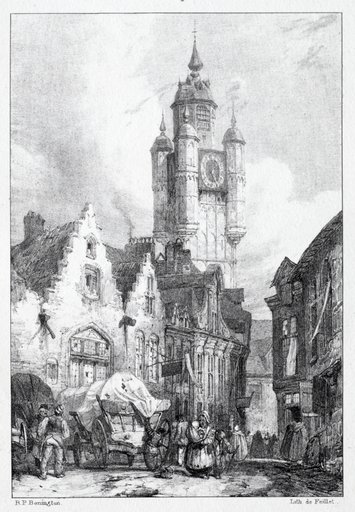 Bergues: La Tour du marché
