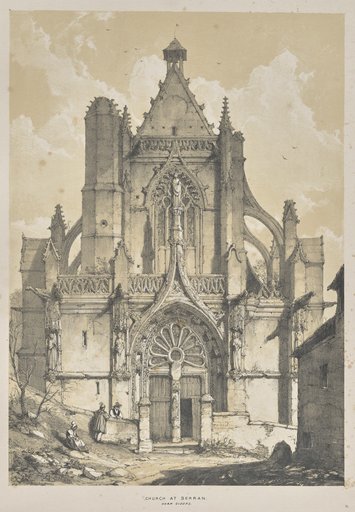 Architecture of the Middle Ages: Church at Serran, near Gisore