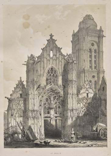 Architecture of the Middle Ages: At Senlis