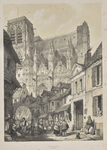 Architecture of the Middle Ages: Cathedral, Abbeville