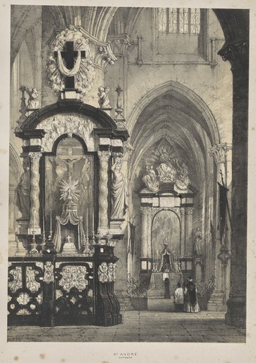 Architecture of the Middle Ages: St. Andre, Antwerp
