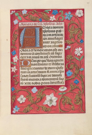 Hours of Queen Isabella the Catholic, Queen of Spain: Fol. 180r