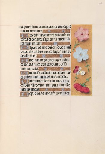 Hours of Queen Isabella the Catholic, Queen of Spain: Fol. 205r