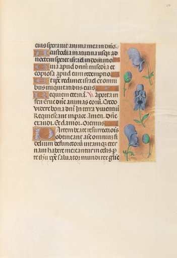 Hours of Queen Isabella the Catholic, Queen of Spain: Fol. 256r