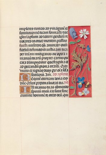 Hours of Queen Isabella the Catholic, Queen of Spain: Fol. 29r
