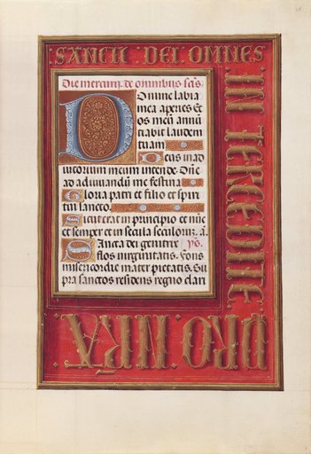 Hours of Queen Isabella the Catholic, Queen of Spain: Fol. 38r
