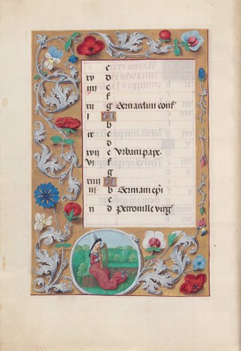 Hours of Queen Isabella the Catholic, Queen of Spain: Fol. 6v, May