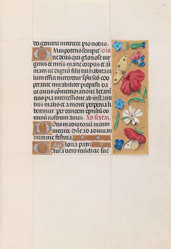Hours of Queen Isabella the Catholic, Queen of Spain: Fol. 83r