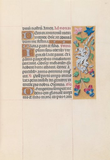 Hours of Queen Isabella the Catholic, Queen of Spain: Fol. 84r
