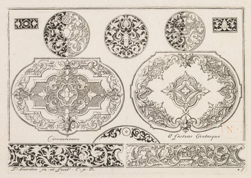 # 4 From " Livre sencond essais de gravjre " second book of Engraved designs