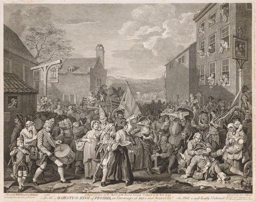 March to Finchley in the Year 1746 (After Hogarth)