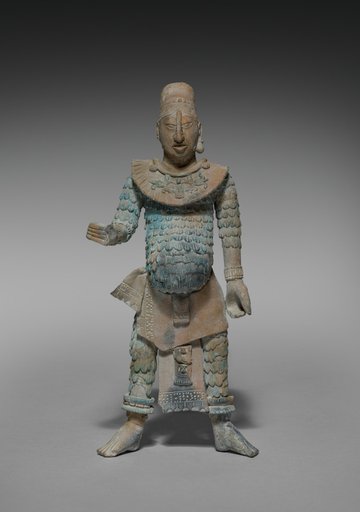 Warrior Figurine with Removable Headdress