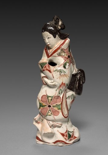 Standing Figure of a Beauty: Arita Ware