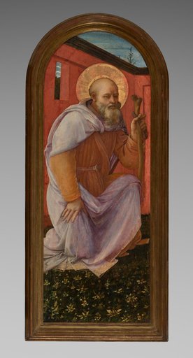 Panel from a Triptych: St. Anthony Abbot