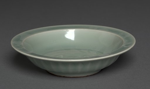 Dish with Two Fish in Relief: Longquan Ware