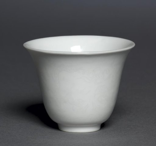 Cup with Dragon and Clouds