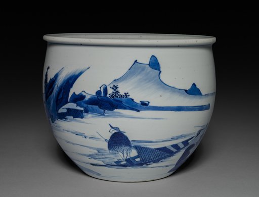 Pot with Landscape