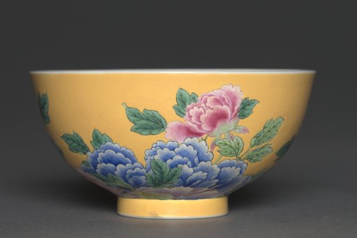 Bowl with Peonies