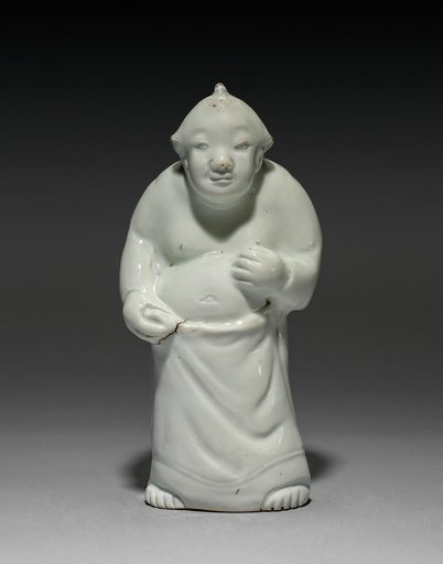 Standing Figure of a Sumo Wrestler, Arita Ware (?)
