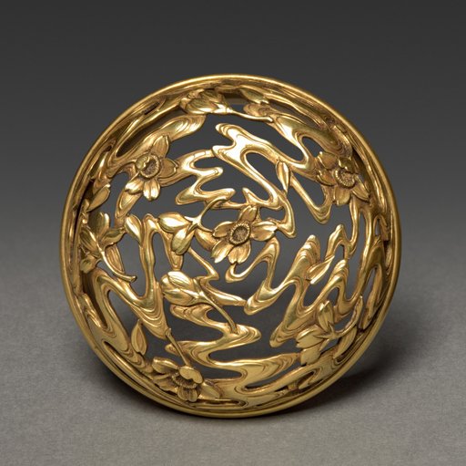 Incense Burner with Floral Scroll (lid)