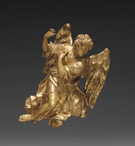 Altarpiece with Relics - Angel, lower left