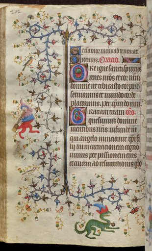 Hours of Charles the Noble, King of Navarre (1361-1425): fol. 101v, Text