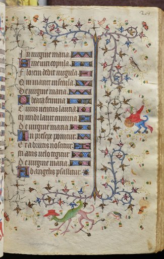 Hours of Charles the Noble, King of Navarre (1361-1425): fol. 103r, Text